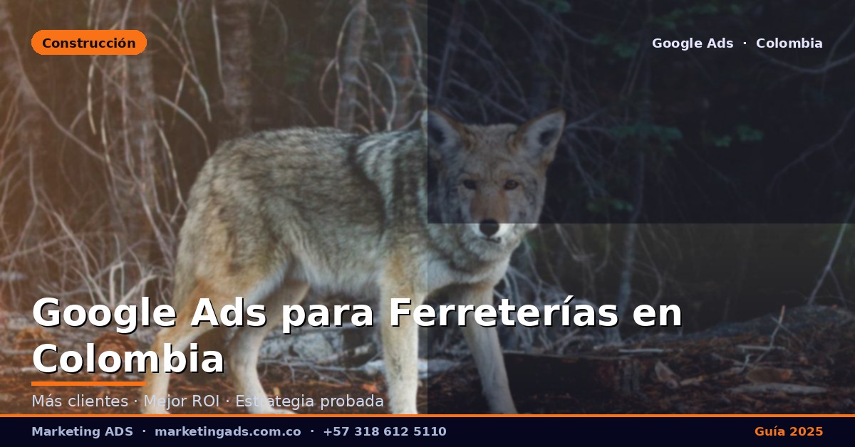 Google Ads para Ferreterías y Distribuidores de Materiales en Colombia: Guía Definitiva 2025