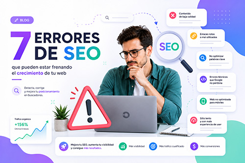7 errores de SEO que están frenando tu posicionamiento